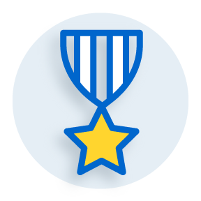 medal with star